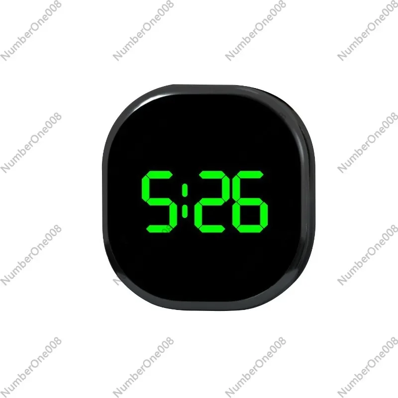 Waterproof Digital Clock for Electric Motorcycle Scooter, Night Light Time Display for Car Vehicle Dashboard