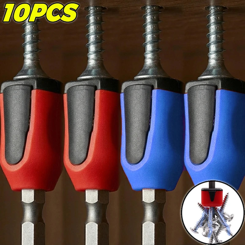 

Strong Magnetic Screw Rings Universal Drill Bit Magnet Powerful Ring Strong Magnetizer Electric Screwdriver Bits Hardware Tools