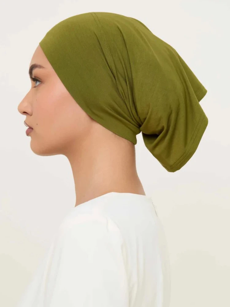 Nuovo 120 colori Jersey Interno Hijab Caps Premium Hijab Undercap Cappello Hijab Islamico per Le Donne Headwrap Musulmano Cofano Turbante Femme