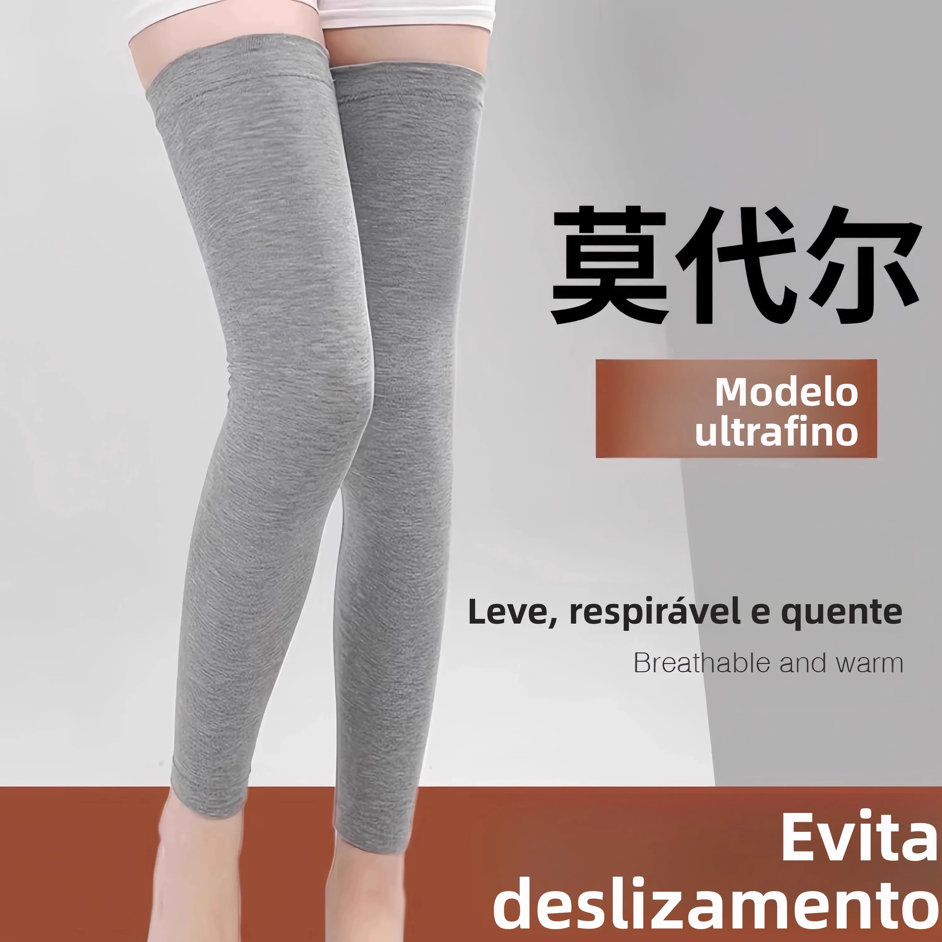meias-longas-de-protecao-para-articulacoes-finas-e-termicas-para-idosos-uso-domestico-material-de-borracha