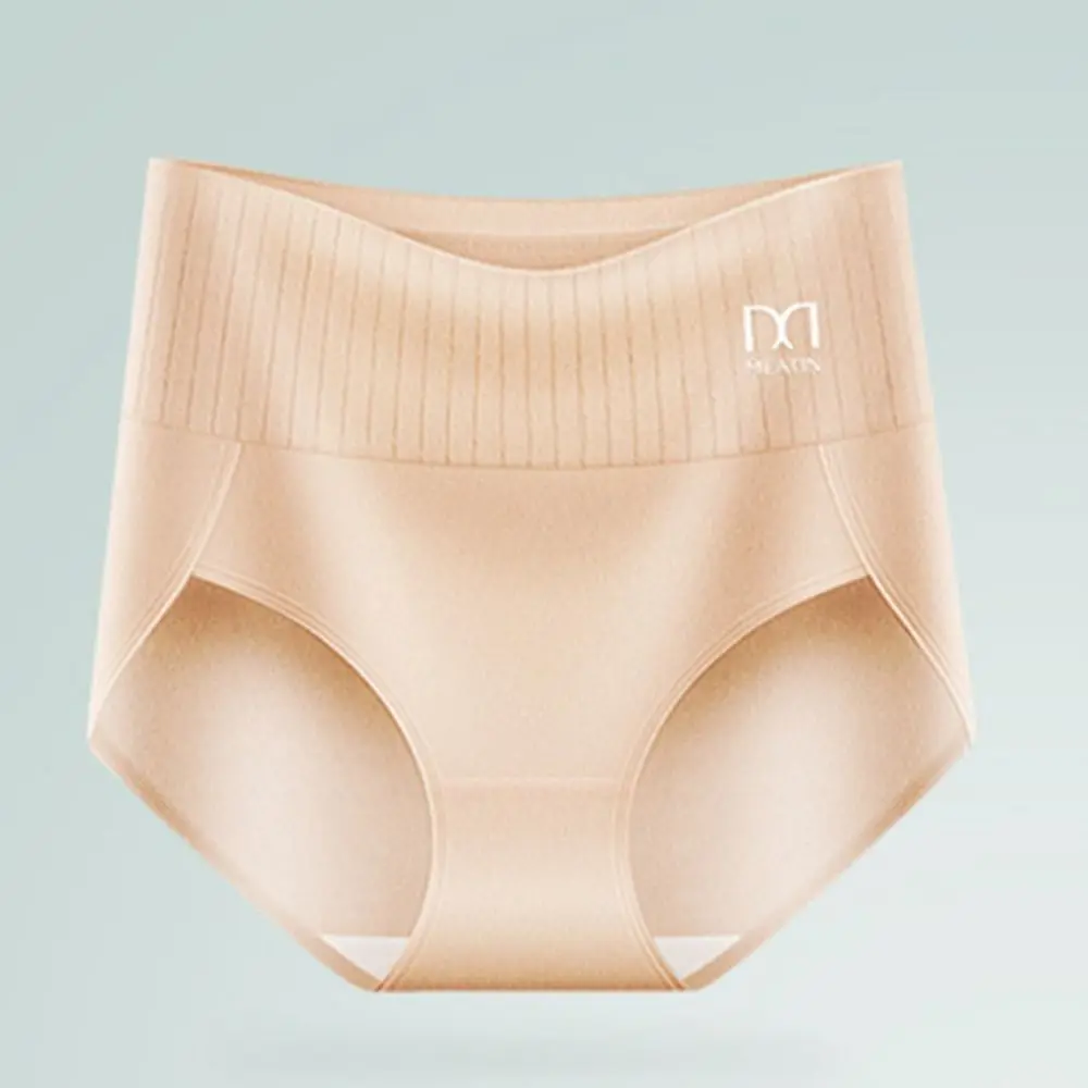 

Fashion High Waist Seamless Briefs Plus Size Tummy Control Underwear Women Lingerie Cotton Crotch Butt Lifter Underpants Daily