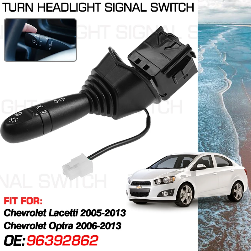 

Turn Signal Headlight Switch For Chevrolet Lacetti Daewoo Nubira 2005-2013 2012 Chevrolet Optra 2006-2013 96392862 5093221000