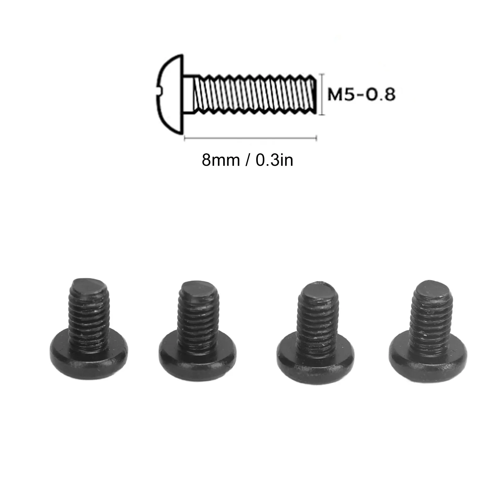 4 Pcs License Plate Screws Stainless Steel Rustproof Car Tag Frame Fasteners For Model 3 Y With Metal Threaded Screw Retainer