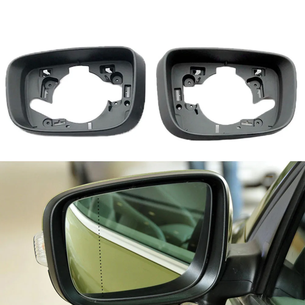 Autospiegelaccessoires Spiegelkap Frame Perfecte pasvorm Weerbestendig Hoogwaardig kunststof Verbeterde zichtbaarheid