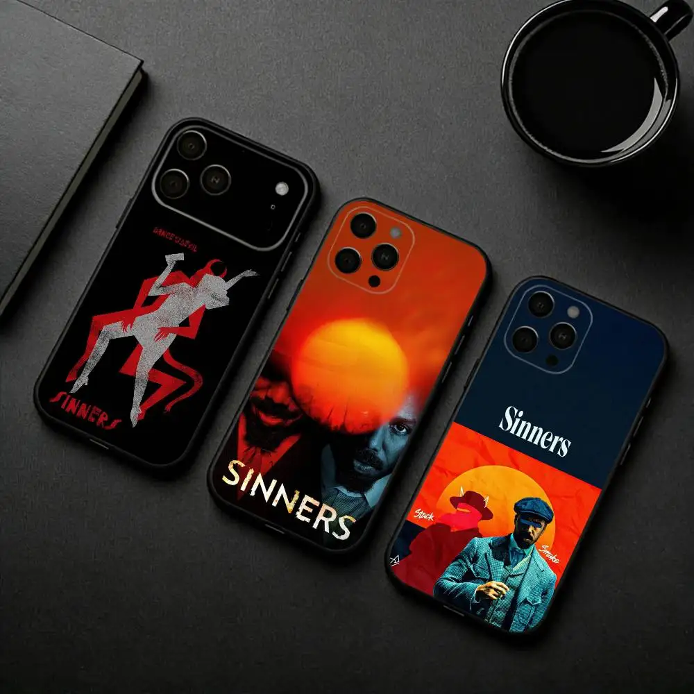 

S-Sinners M-Movie-E W-Wallpaper Phone Case For iPhone 17pro, 16,15,14,13,12,11 X XR Plus,Others Soft Black Cover