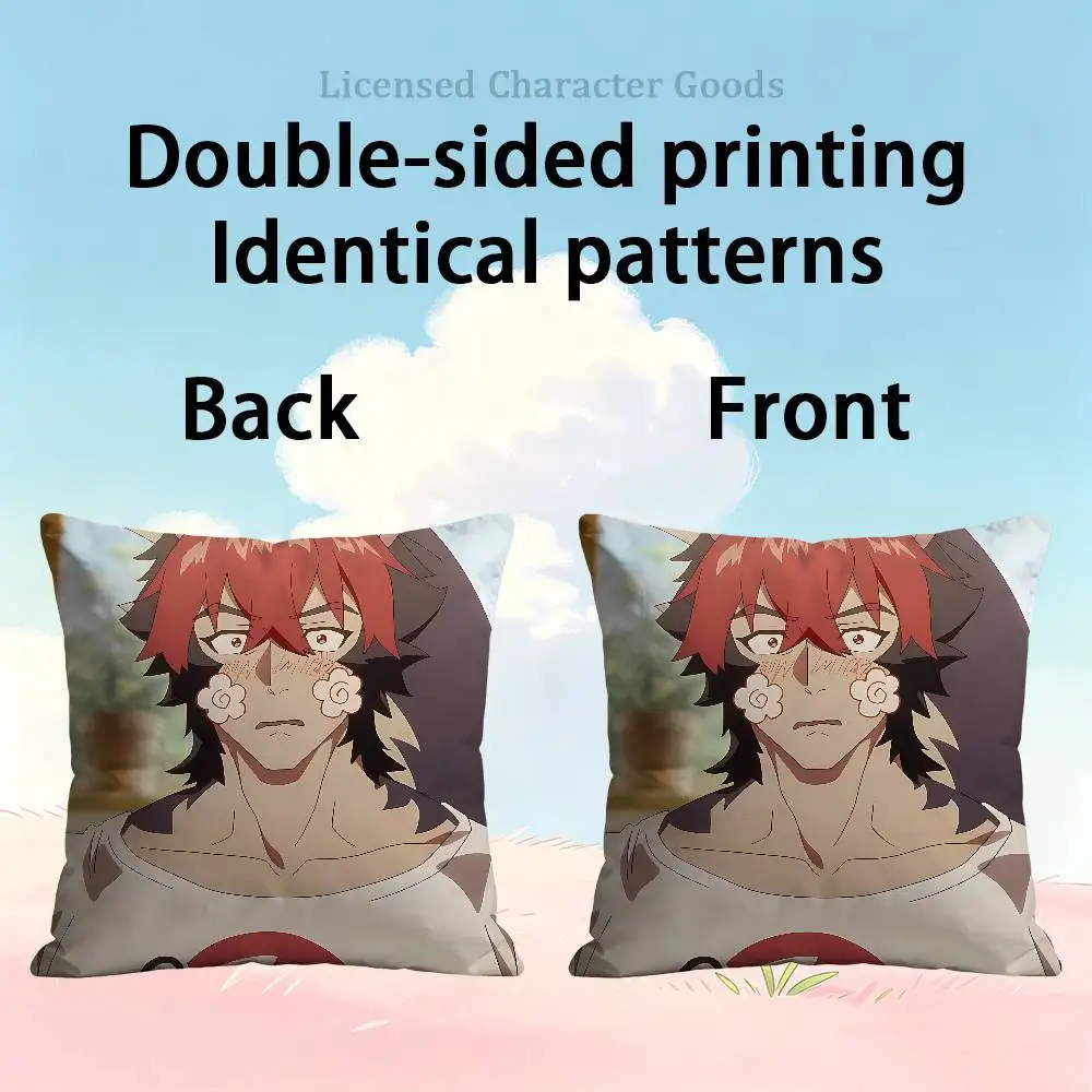 ZZZ Komano Manato 30x30 60x60 40x40 45x45 50x50 cm Pillow Case Holiday Print Cushion Cover Home Textile