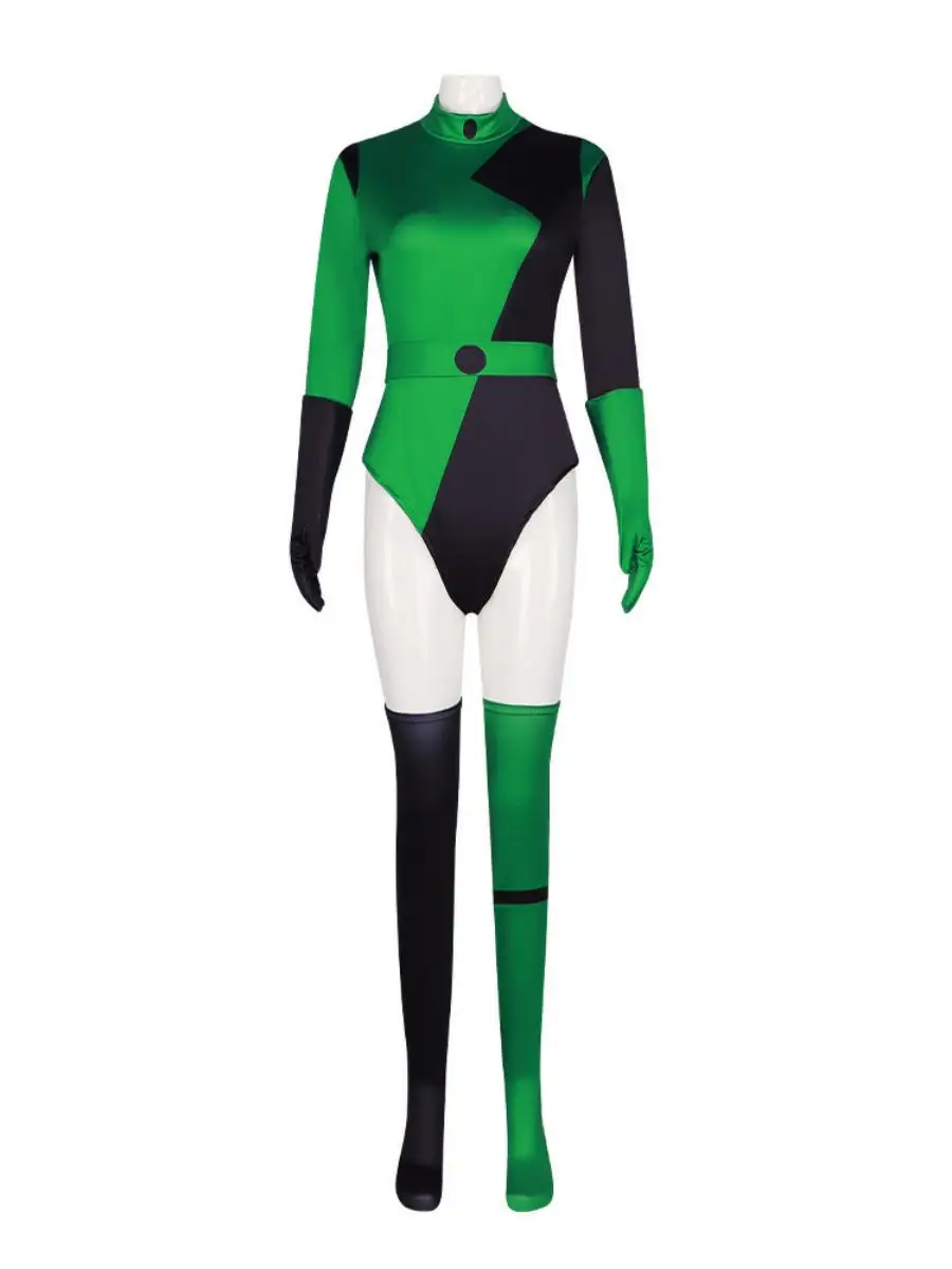 New Cosplay Suit Spicy Girl ego One-Piece Swimsuit loween Role-Plang Costume Women's Faion Spring Season Lycra Material