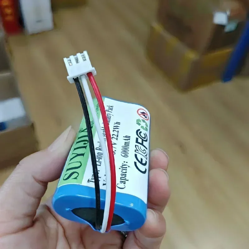3.7V 6000mAh 1S2P 18650 Lithium Ion Rechargeable Battery 3.7V 6000mAh with PCB for Speakers Radios Headlights Toys Etc. 4.2V image 5