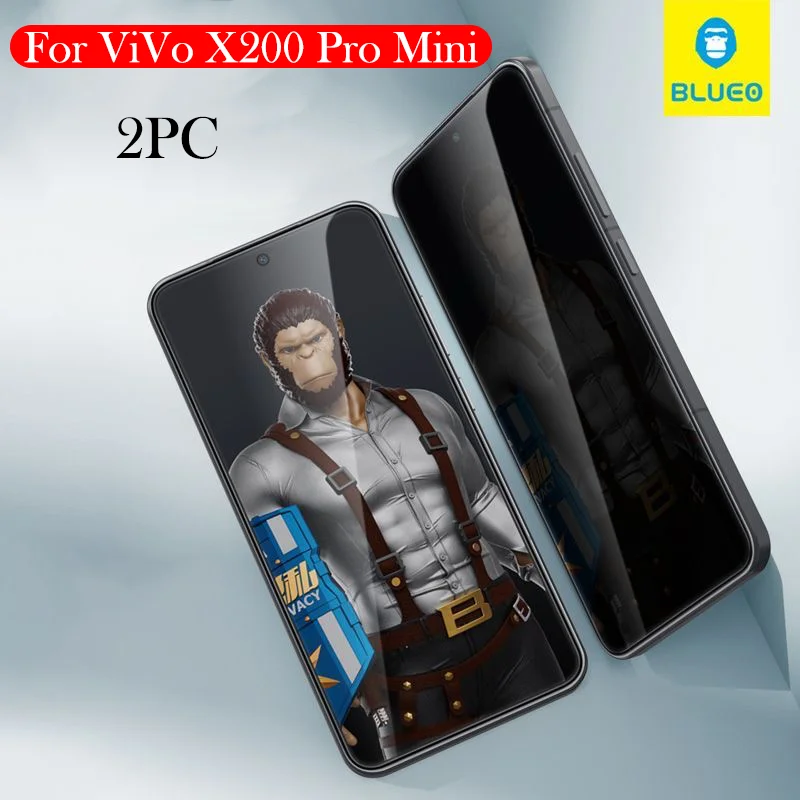 

Blueo Privacy Tempered Glass For VIVO X200 PRO MINI Anti Spy Screen for Vivo X200 Pro Mini