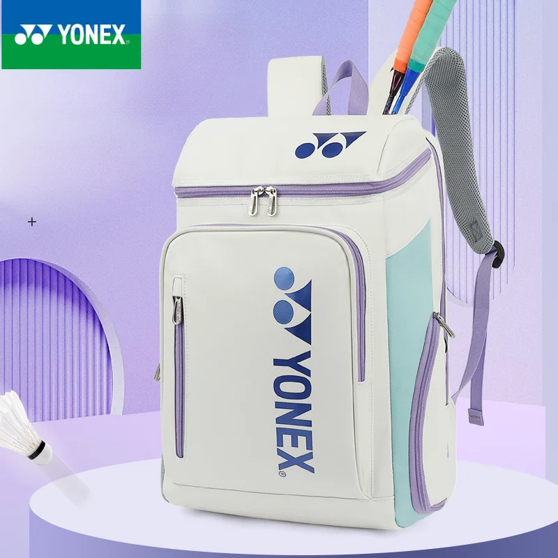 YONEX Professional Badminton Tennis Sports Bag 2-3 Pieces Large-capacity Racket With Shoe Bag Unisex High-quality Racket Bag