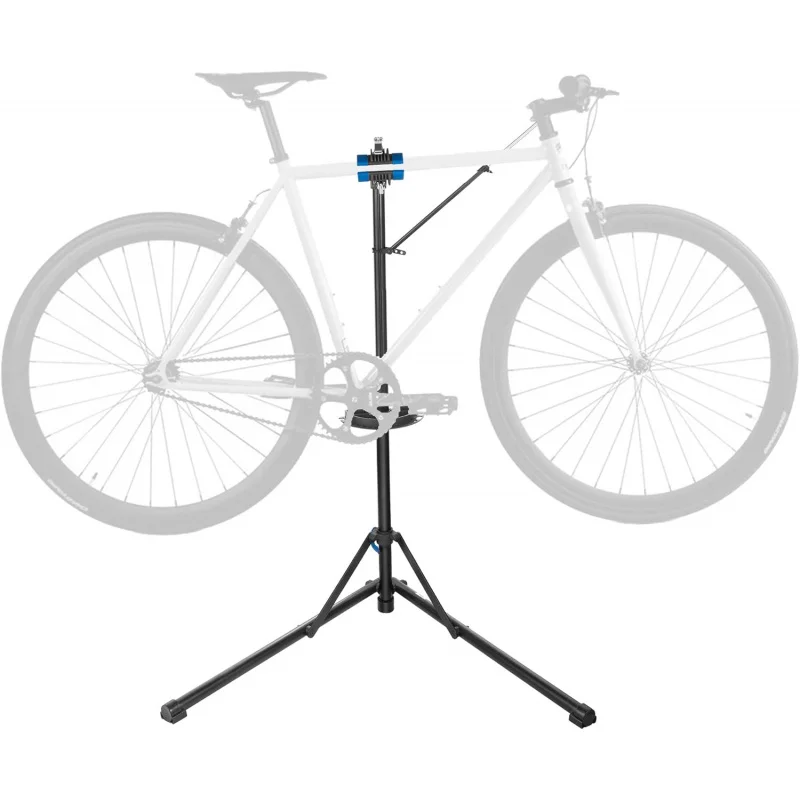 Pro Stand Plus Bike Rack - Heavy-Duty Telescoping Bicycle Stand with Tool Tray, Rotating Clamps, and Adjustable Handlebar Rod