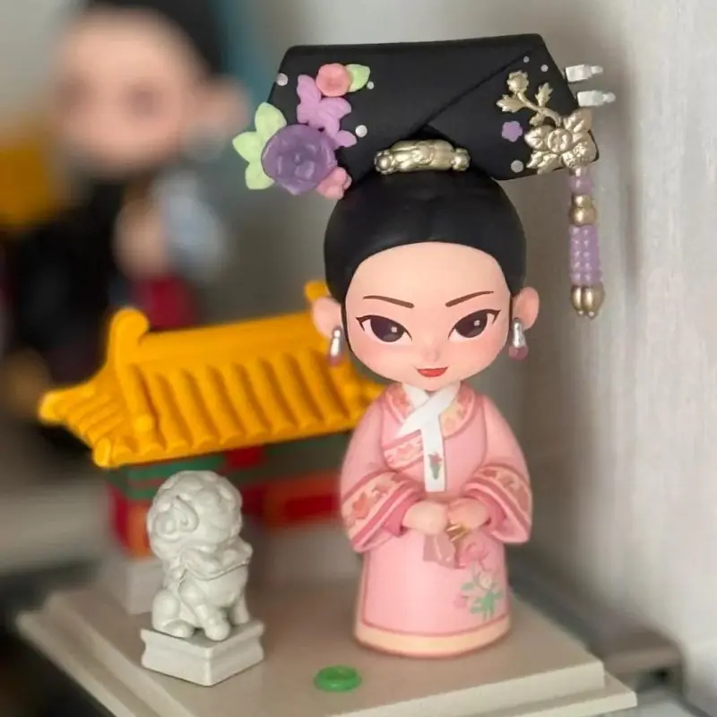 Legend Of Zhen Huan Empresses In The Palace Blind Box Chinese Anime Action Figurine Cute Pvc Model Surprise Figure Kid Xmas Gift