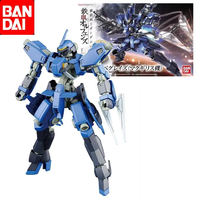 Bandai Original HG 1/144 EB-05S Schwalbe Graze Anime Action Figure Toys For Boys Girls Kids Children Birthday Gifts Collectible