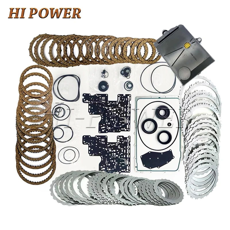 

10R80 Auto Transmission Master Overhaul Repair Kit Friction Steel Plate Oil Filter For Ford Car Gearbox Clutch Disc Seal Kit