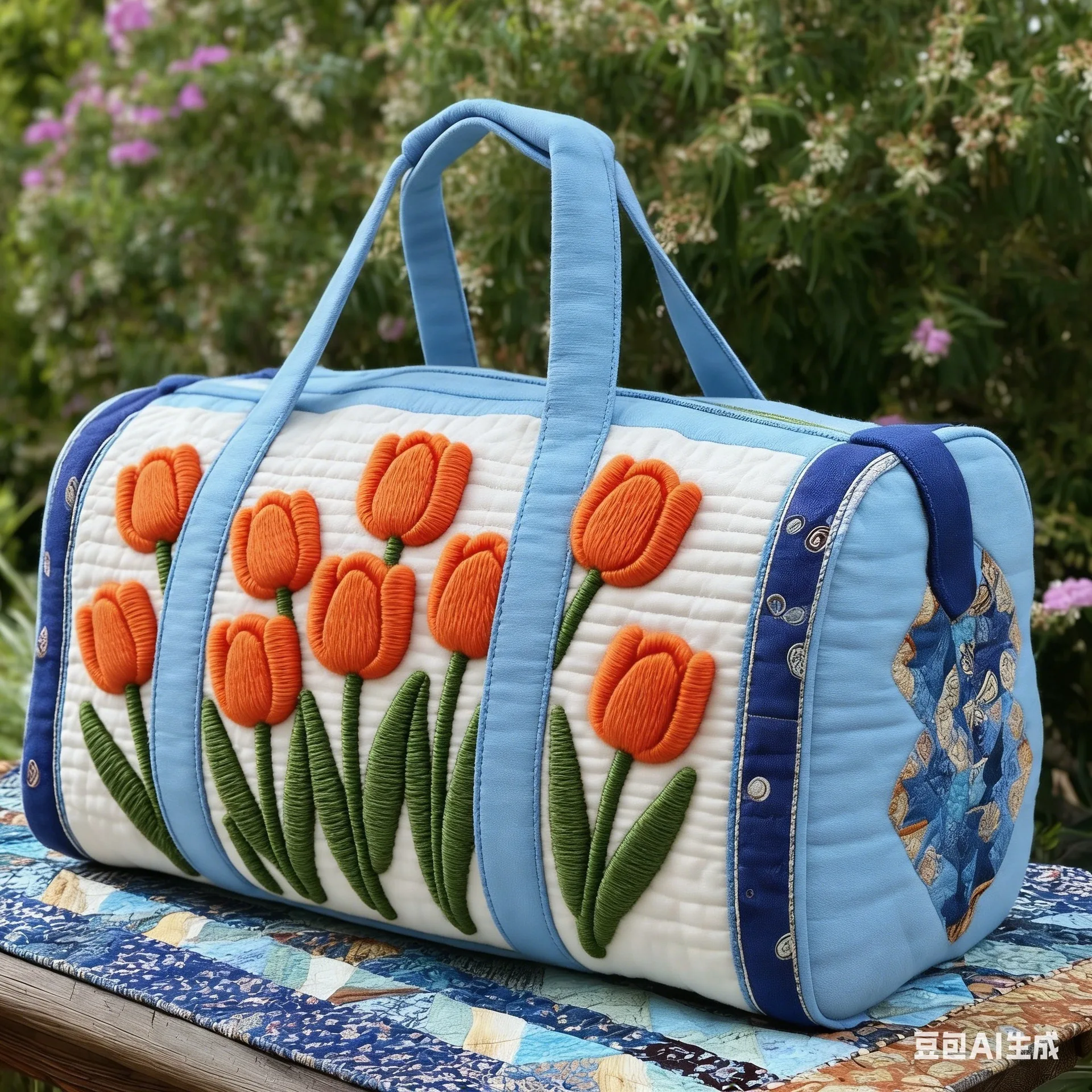 

3D Printed Quilted Bags daily Personalized Gifts Custom Bags fashion Handbag Tote Bag Training Travel Bag Beach Hiking Camping