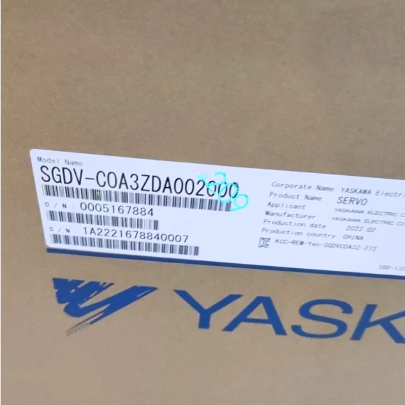 New In Box Yaskawa SGDV-COA3ZDA002000 Servo Rectifier In Stock