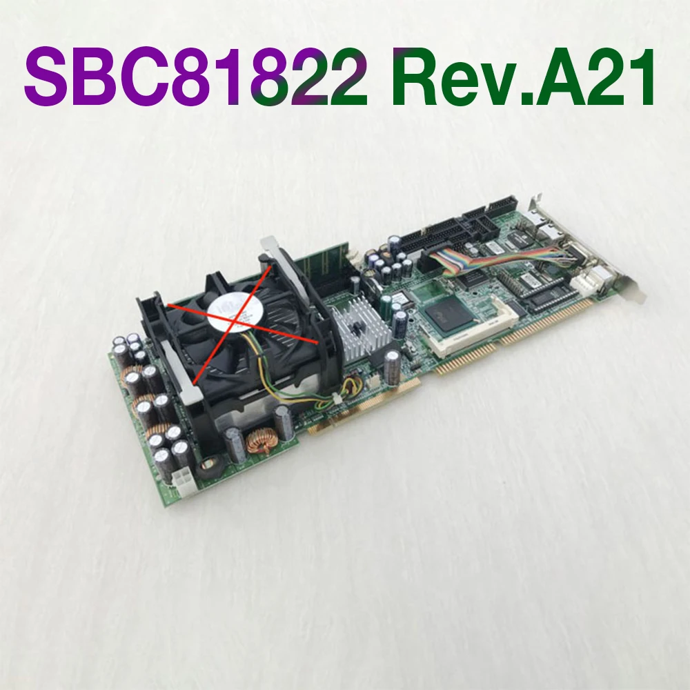 For Axiomtek IPC Motherboard Dual Ethernet Port SBC81822 Rev.A21 SBC81822VEE