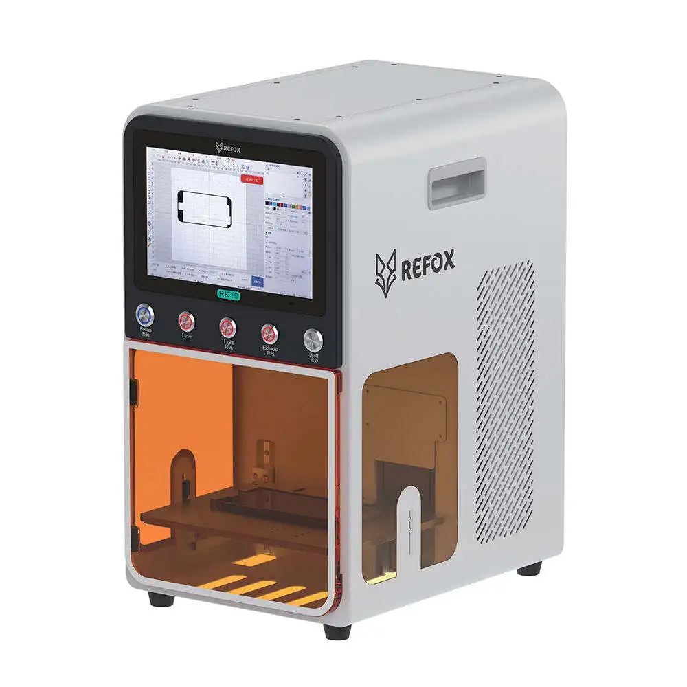 REFOX RK10 5W UV Cold Laser Machine for IPhone Back Glass Removal and Precision Phone Repair Tool No Damage Screen Separation