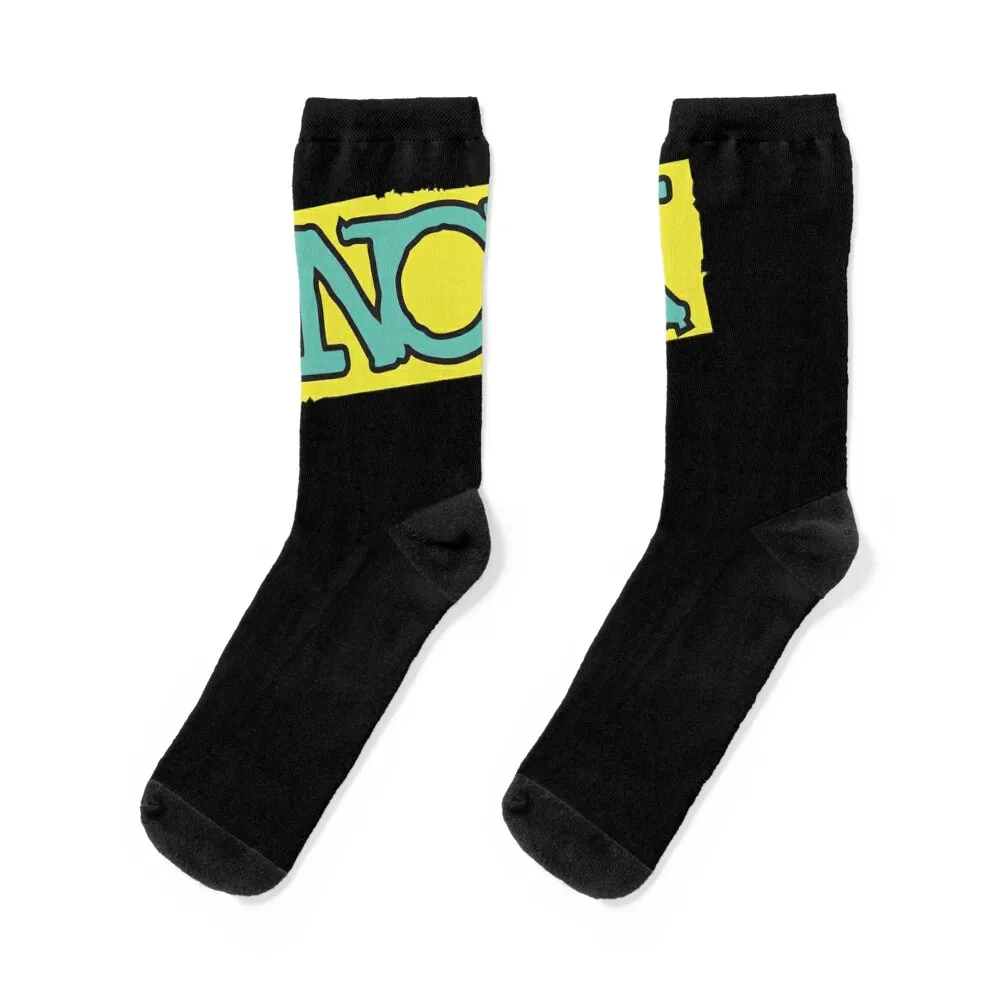 

Funny Man Classic Nofx Logo Retro Wave Socks New year's floor Crossfit Men's Socks Men's Women's