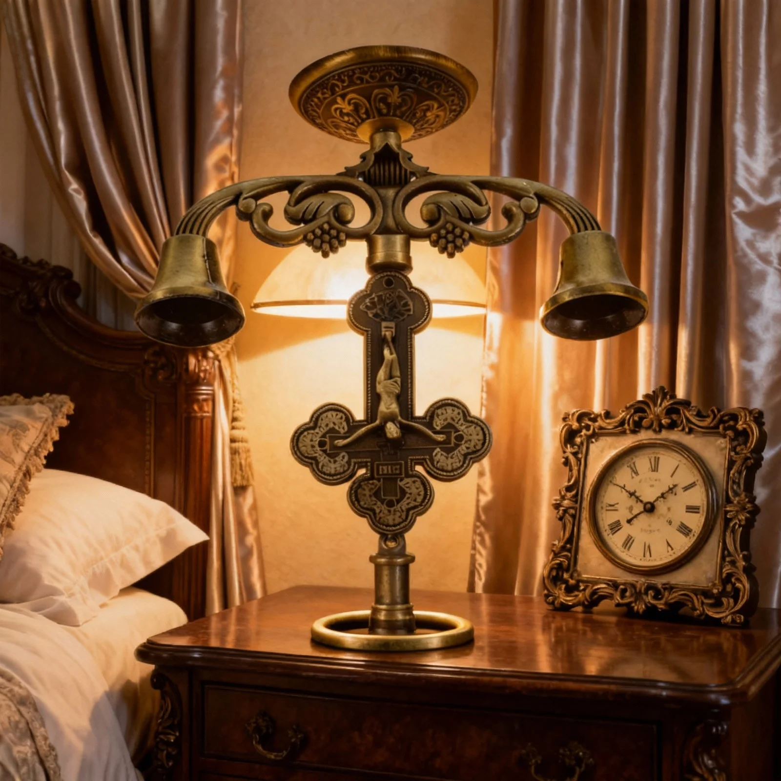 

Elegant Zinc Alloy Holder European Style Metal Candlestick for Church Birthday Celebration Table Decoration Religious