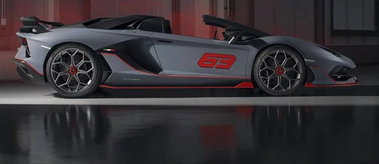 car Vinyl sticker FOR Lamborghini Aventador SVJ 63 body decoration sticker SV 63 digital sports Decal