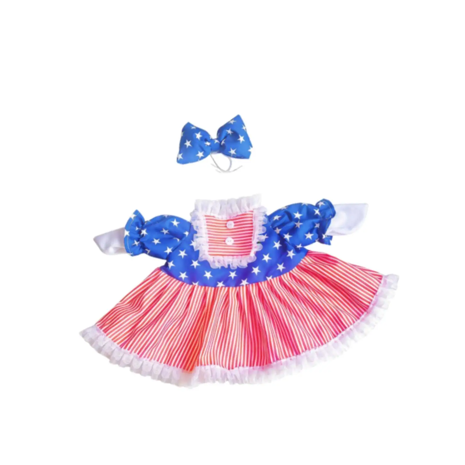 Goose Clothes Denim Lolita Skirt Porch Goose Outfit Modern Artwork for Outdoor Patio Decoration and Holiday Display