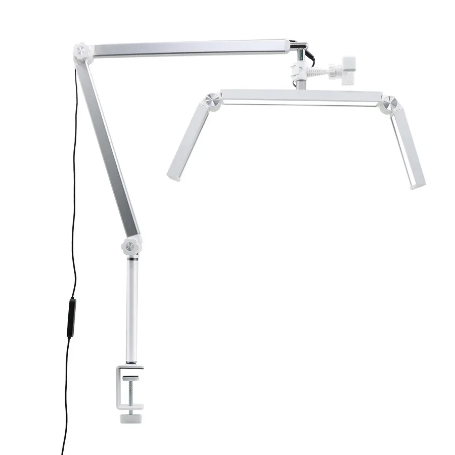 26-inch-professional-eyelash-lamp-36w-foldable-half-moon-light-desktop-clamp-remote-for-manicure-lash-eyebrow-tattoo-salon-use