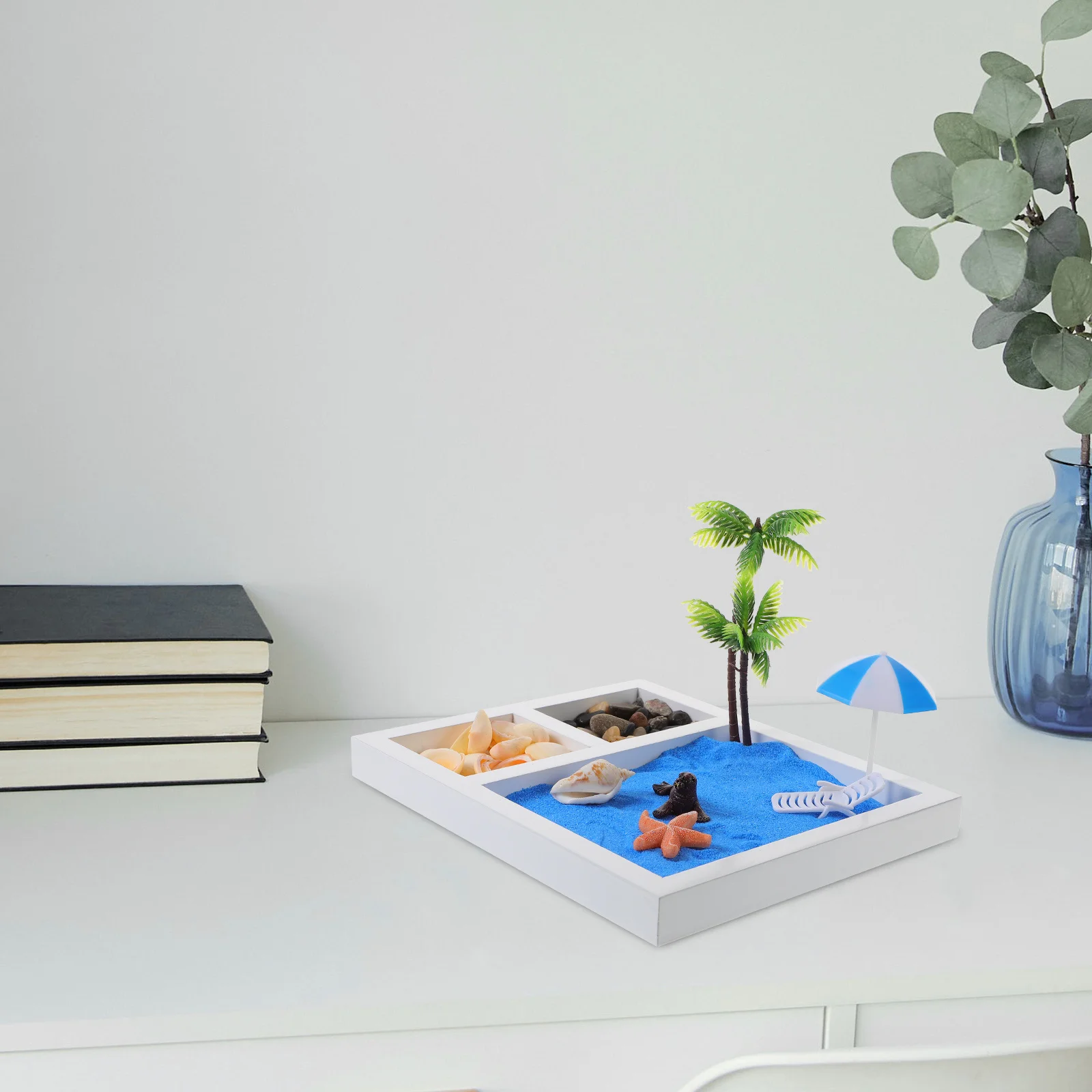 

Decoration Sand Tray Micro Landscape Ornaments Seaside Decorations Beach Accessories Desktop Japanese Mini Office