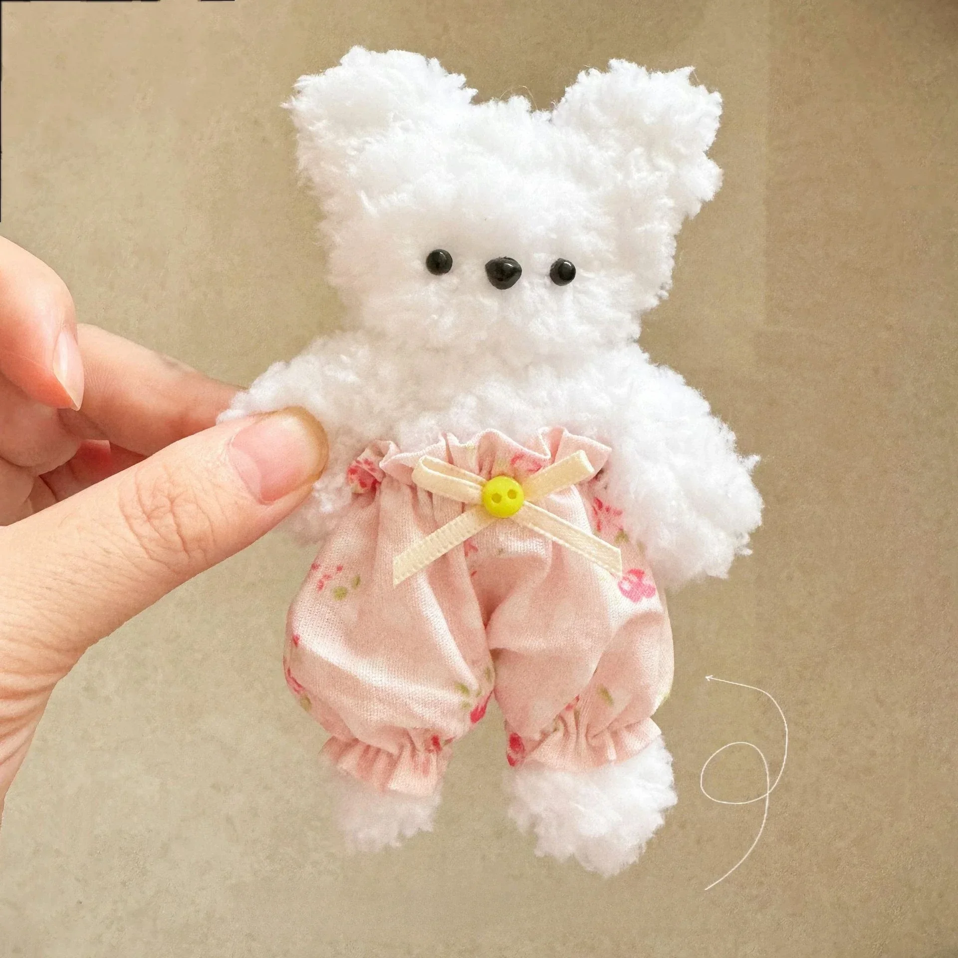 Kawaii Wool Dolls Clothes Mini Idol Cotton Doll Shorts 10-15cm Dolls Change Clother Decorate Pants Accessories Girl Gifts