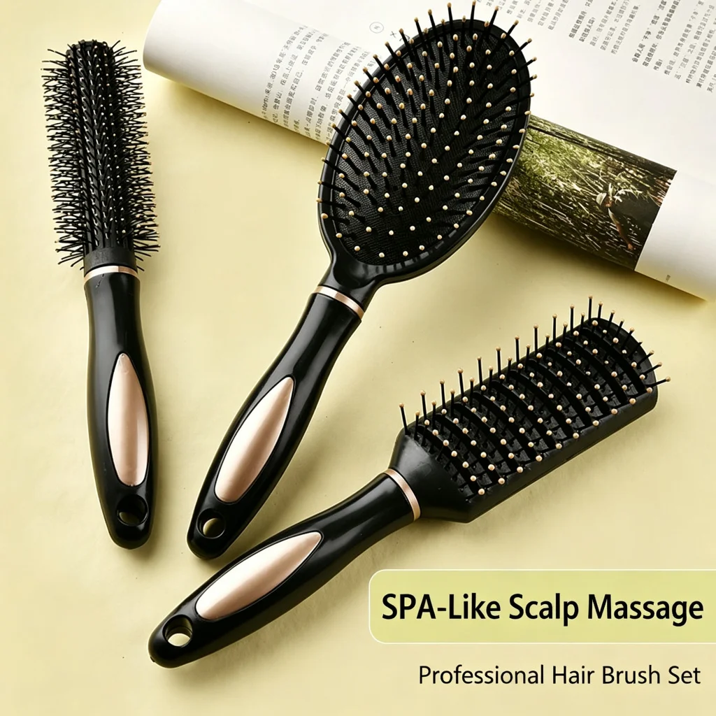 Air Bag Anti Static Comb Plastic Massage Anti Static Hair Brush Practical Care SPA Head Massager Household Curly Hair Hair Comb