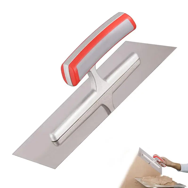 Plastering Trowel Cement Trowel Drywall Trowel for Plastering Scraping Drywall Plastering Construction Flooring Finishing