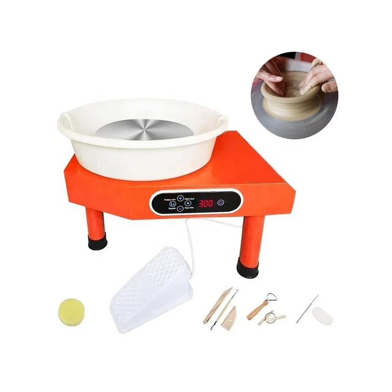 DIY Electric Pottery Wheel Machine for Ceramic Work School Pottery Clay Training Equipment