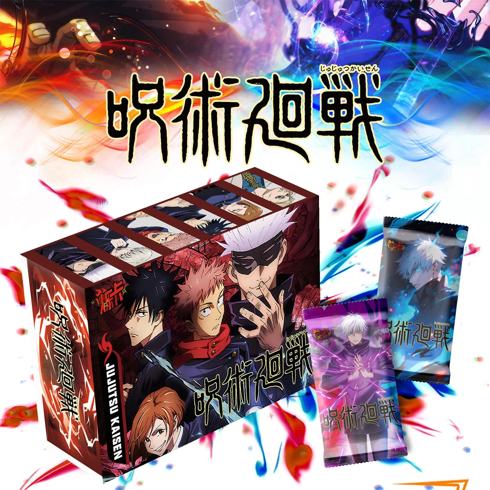 Newest Jujutsu Kaisen Collection Card Japanese Anime Booster Box Doujin children Toys And Hobbies Gift Rare SP SSP Card