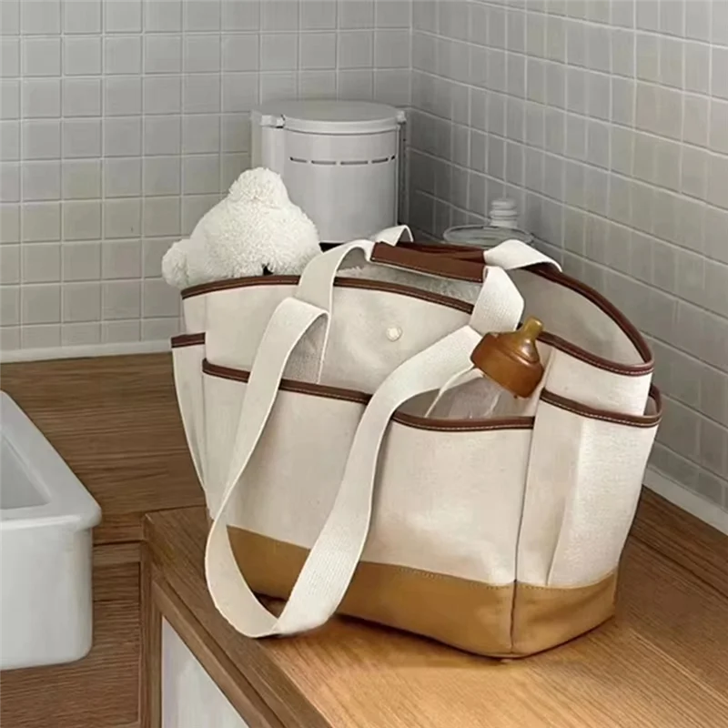 

WOWFU-Large Baby Shower Box For Newborn Necessities, Portable Mummy Bag For Baby Products And Large-Capacity Diaper Bag