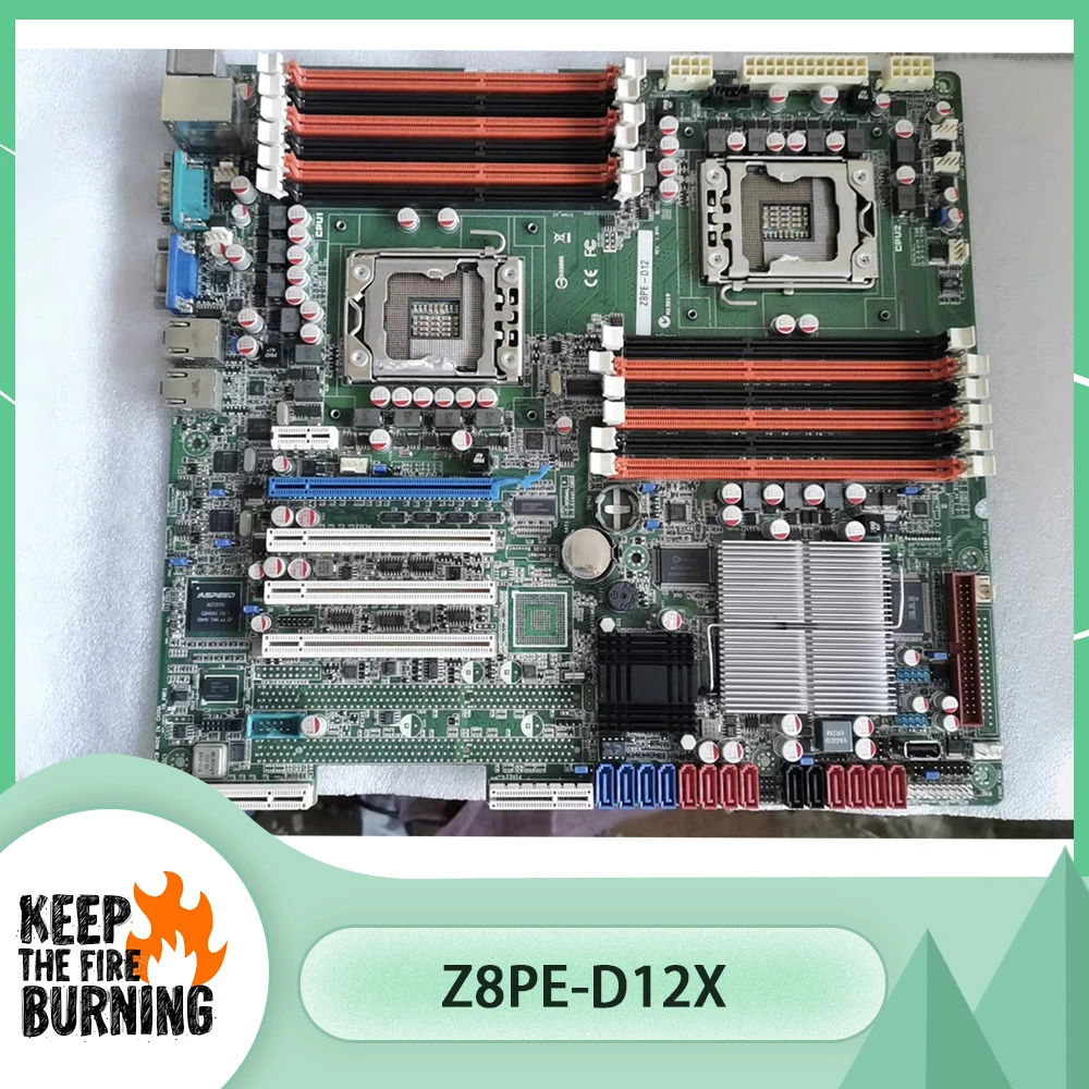 

For Asus Dual Channel Server Mother-Board X58 LGA1366 Z8PE-D12X