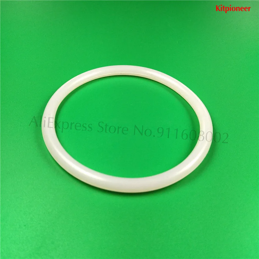 Junta de círculo grande de 110mm, anillo de sellado de silicona, pieza de repuesto para accesorios de máquinas de helados BTK/BK/BH