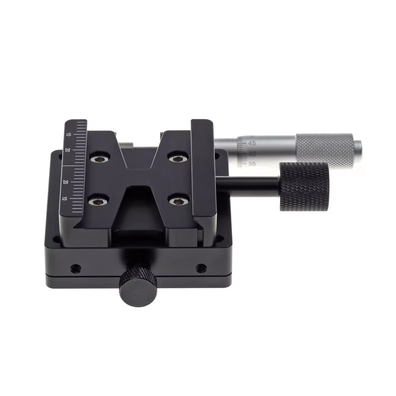 0.01mm Macro Focusing Micrometer head Quick Release Plate Clamp DSLR for canera canon nikon sony fuji