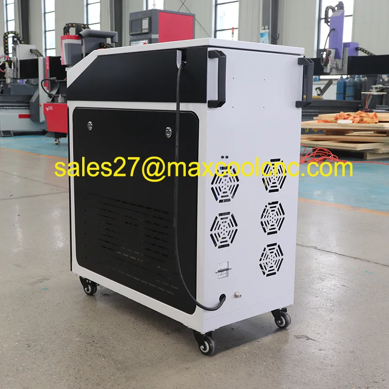 200W New Laser Cleaning Machine Pulse Laser Cleaner Machine for Wood Paint Removal for Sale