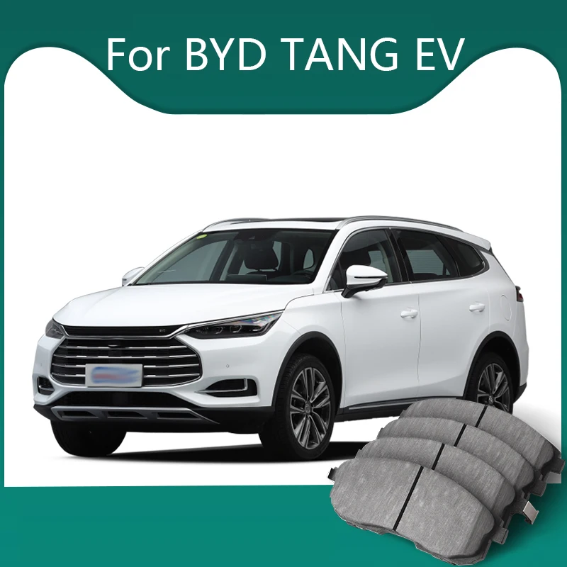 

For BYD TANG EV 2021-2024 Car Brake Pads Ceramic Front Rear Wheel Brake Pads