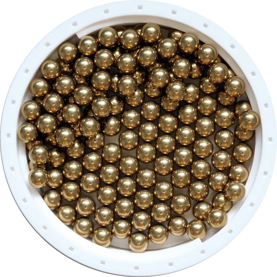 4.5mm 200 PCS Solid Brass ( H62 )  Bearing Ball Free Shipping