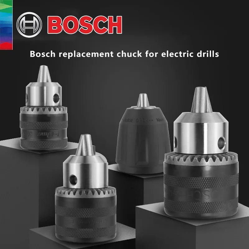 Bosch Power Tools Hand Drill Self-locking Chuck Rechargeable Hand Drill Lock Impact Drill Hand Tight Chuck For GSB GSR GBM