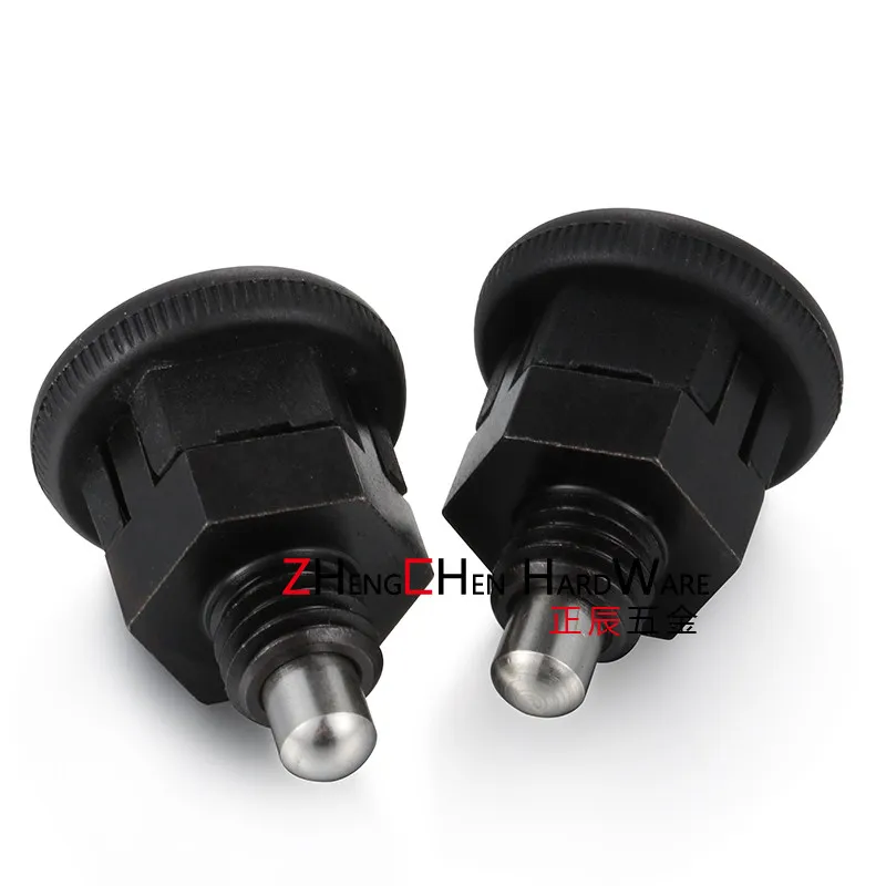 ZPMXSB Professional Standard S45C Compacted Return Type Nylon Knob Mini Indexing Plunger