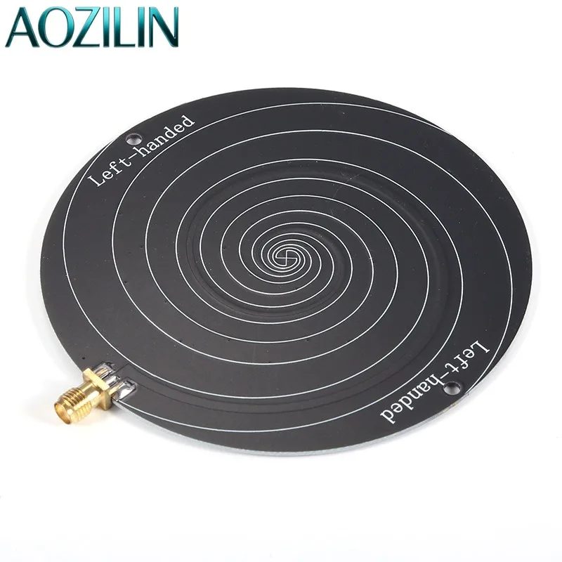 0.51‑10GHz UWB Equiangular Spiral Antenna Left‑Right Circular Polarization Wideband Aerial for RFID RF Test Equipment Debug
