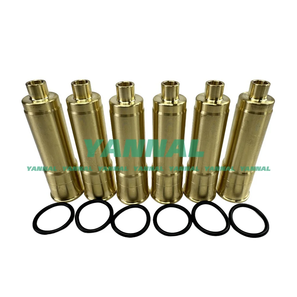 

6 PCS 6D22 Fuel Injector Nozzle sleeve For Mitsubishi Engine Parts