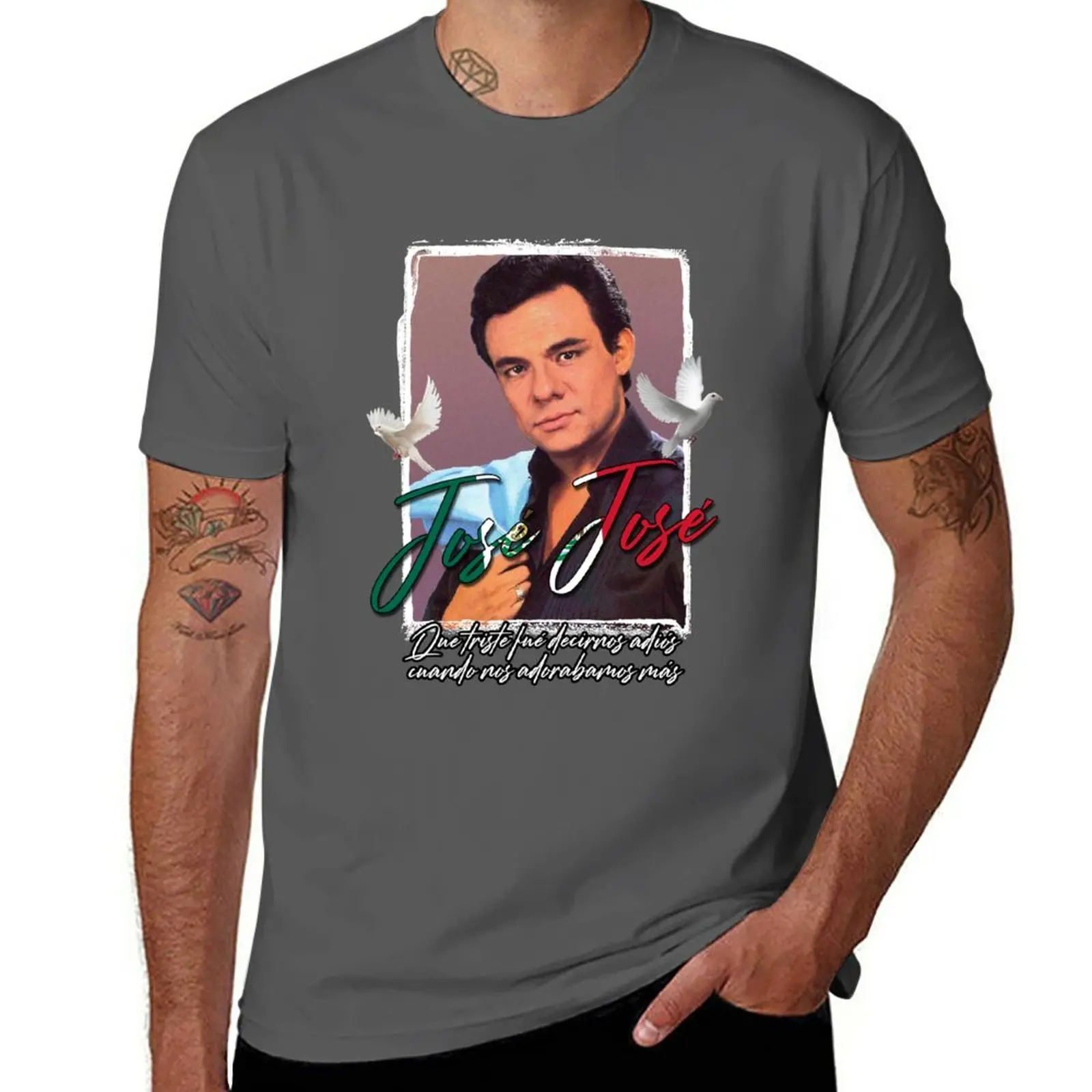 New Jose Jose, El Principe de la Cancion T-Shirt boys t shirts t-shirts man men workout shirt