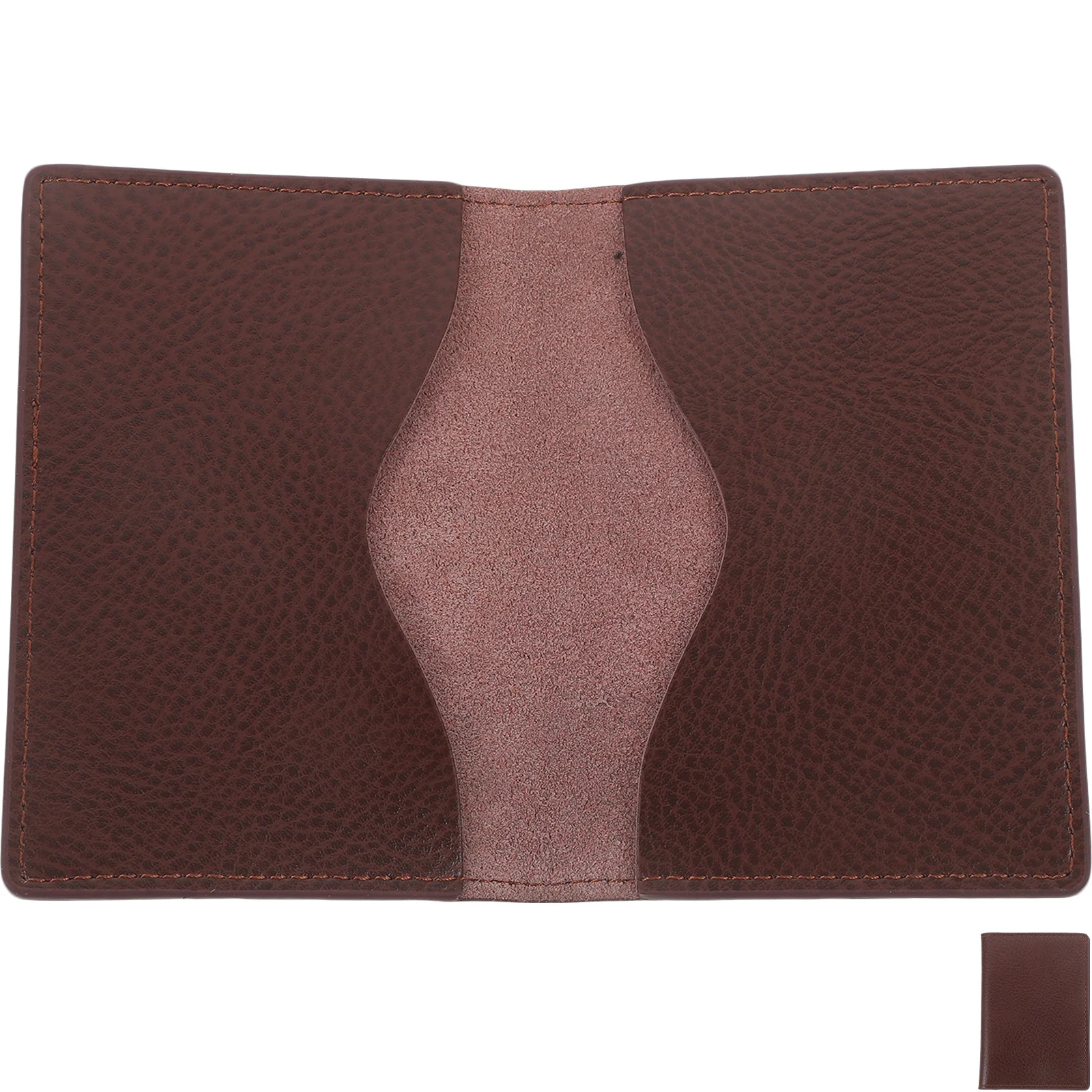 

Business Card Holder Case Portable Double Sided Wallet for Men Travel Essentials Organizer Compact Cards Container