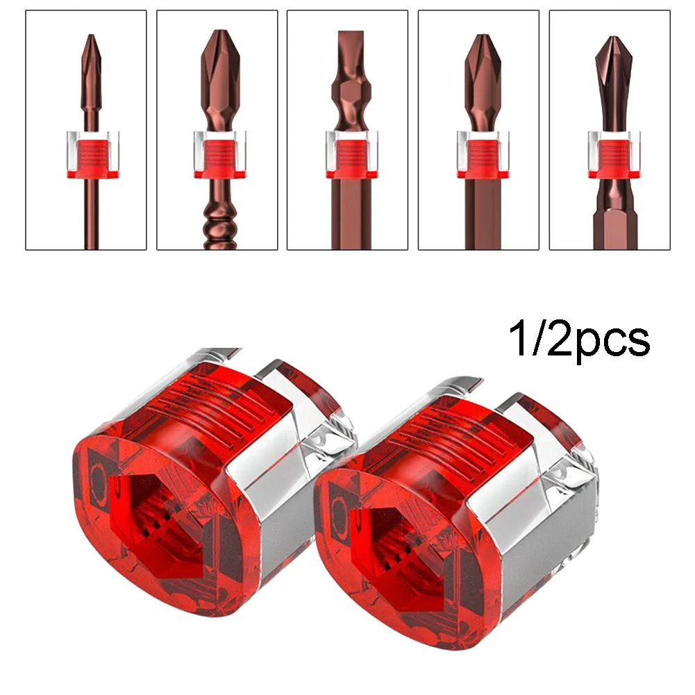 Quick Magnetization and Demagnetization with Screwdriver Magnetizer  Magnetic Bit Holder for Enhanced Screwdriver Use