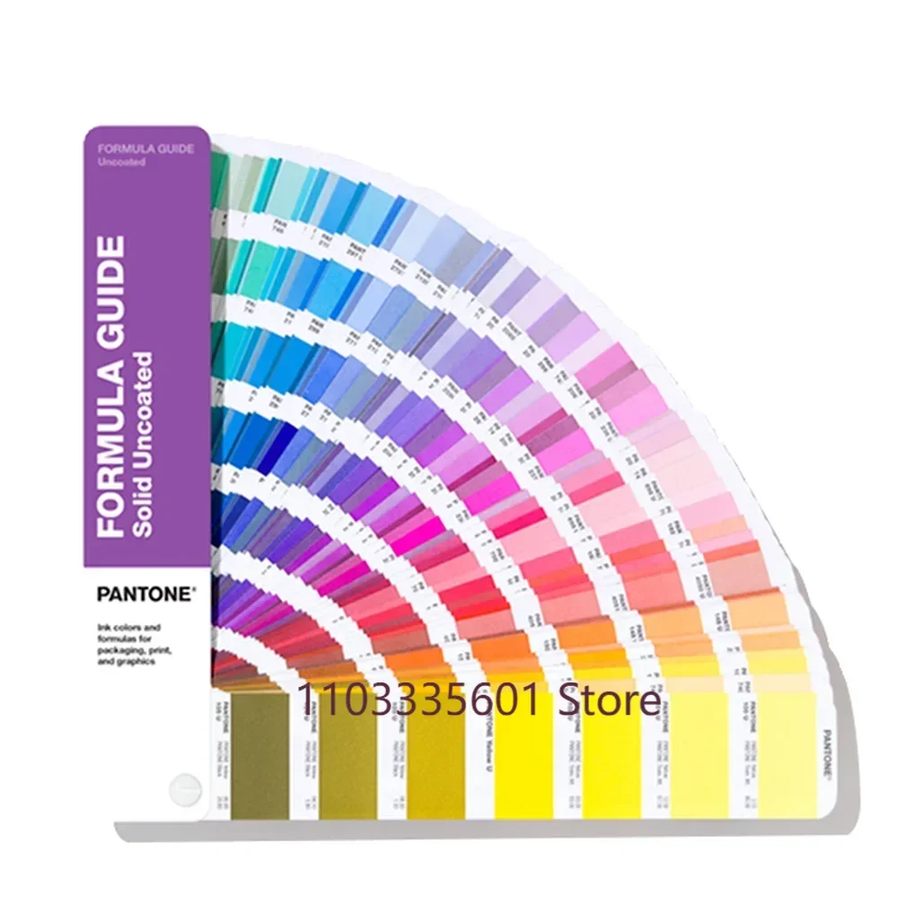 

New version of PANTONE International Standard Color Card U color card Matte offset paper U color card new legal version GP1601A