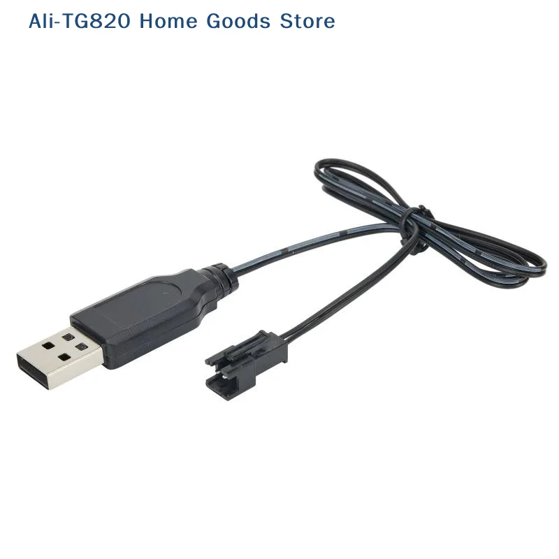 [TG820]1Pcs RC USB Charger Cable For 3.7V Lithium Battery SM 2P Charging Cable For Car Aircraft Helicopter Toys Accessories view 4