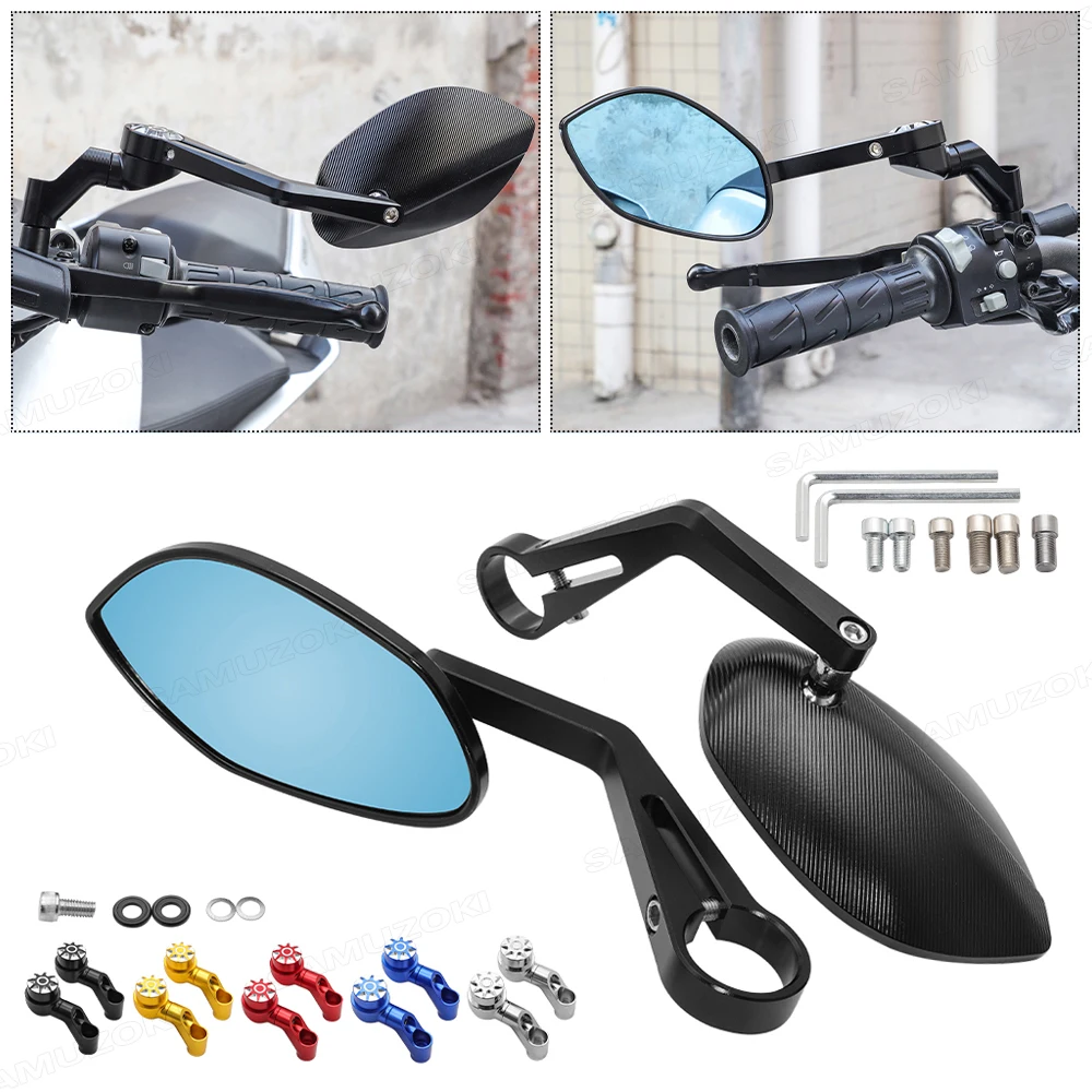 

Универсальное мотоциклетное зеркало заднего вида с ЧПУ для kawasaki Z900 Z1000 Z800 Z750 Z650 Z300 Z250 Z125